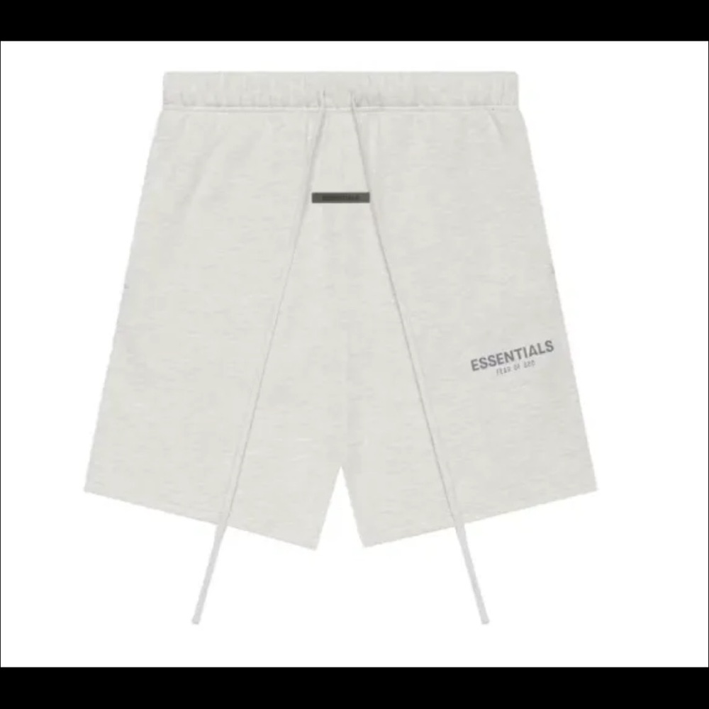 NWT Fear of God Essentials Light Oatmeal Shorts medium